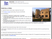 Tablet Screenshot of boisecastle.com